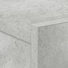 vidaXL Nástenný nočný stolík, betónový 40x30x15 cm, kompozitné drevo