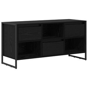 vidaXL TV skrinka Čierny dub 100 x 36 x 49,5 cm Kompozitn&eacute; drevo