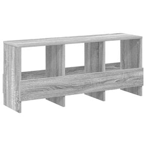 vidaXL Reg&aacute;l na časopisy Siv&yacute; Sonoma 102 x 30 x 45 cm
