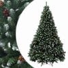 vidaXL Umel&yacute; vianočn&yacute; stromček s kĺbovou kon&scaron;trukciou 240 cm PVC