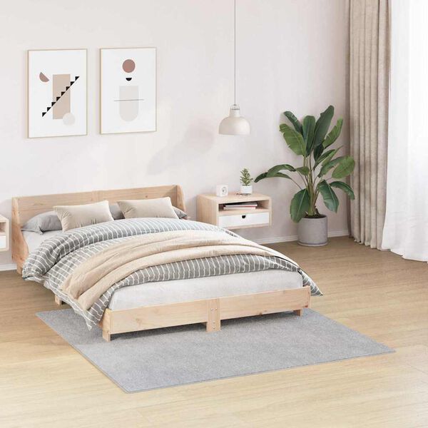 vidaXL Proti&scaron;mykov&yacute; Shaggy Koberec Siv&aacute; 160 x 160 cm PP