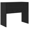 vidaXL Stôl Čierny dub 90 x 40 x 76 cm Kompozitné drevo