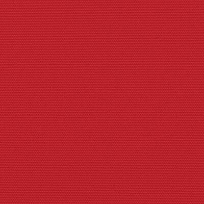 vidaXL Zaťahovacia bočná markíza, červená 180x600 cm