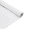 vidaXL Okenn&eacute; f&oacute;lie matn&eacute; biele PVC
