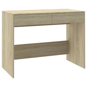 vidaXL P&iacute;sac&iacute; st&ocirc;l, dub sonoma 101x50x76,5 cm, kompozitn&eacute; drevo