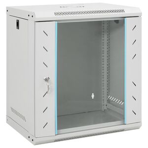 vidaXL 12U N&aacute;stenn&aacute; serverov&aacute; skriňa 19" IP20 53x40x60 cm