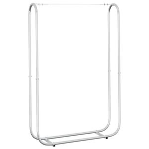 vidaXL Reg&aacute;l na krbov&eacute; drevo 100x25x150 cm, pozinkovan&aacute; oceľ