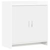 vidaXL Serv&iacute;rovacia skriňa Biela 72 x 36 x 80 cm Kompozitn&eacute; drevo