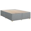 vidaXL Boxspring posteľ s matracom bledosiv&yacute; 140x190 cm l&aacute;tka