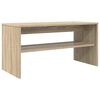 vidaXL TV skrinka 80 x 35 x 40 cm Sonoma dub Kompozitn&eacute; drevo