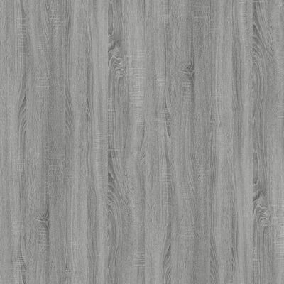 vidaXL Knižnica/priehradka sivá sonoma 80x24x192 cm spracované drevo