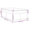 vidaXL Boxspring posteľ s matracom tmavosiv&yacute; 120x200 cm l&aacute;tka