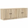 vidaXL Skriňa pod posteľ s &uacute;ložiskom 2 pcs Sonoma dub 66 x 35 x 48 cm