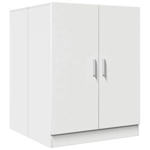 vidaXL Skrinka na pr&aacute;čku biela 71x71,5x91,5 cm