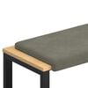 vidaXL Vank&uacute;&scaron; na lavičku man&scaron;estr Svetlosiv&aacute; Hĺbka 35 cm