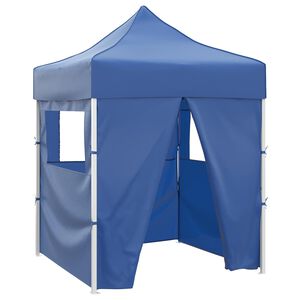 vidaXL P&aacute;rty stan 200 x 200 x 315 cm Modr&aacute; Oxfordsk&aacute; l&aacute;tka