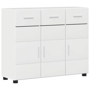 vidaXL Serv&iacute;rovacia skriňa FLORIN 88,5 x 30,5 x 73 cm Kompozitn&eacute; drevo