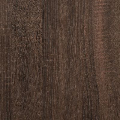 vidaXL Komoda, hnedý dub 59x39x80 cm, kompozitné drevo