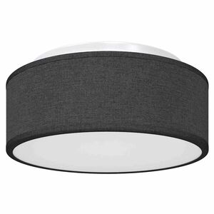 vidaXL Stropn&aacute; lampa so bodmi Čierna 30 x 30 x 13,5 cm l&aacute;tka