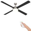 vidaXL Stropn&yacute; ventil&aacute;tor s osvetlen&iacute;m a diaľkov&yacute;m ovl&aacute;dan&iacute;m &Oslash; 130 cm