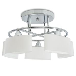 vidaXL Stropn&aacute; lampa s elipsov&yacute;mi tienidlami na 5 žiaroviek E14, 200 W
