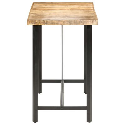 vidaXL Barový stôl 180x70x107 cm surové mangovníkové drevo