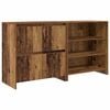 vidaXL Serv&iacute;rovacia skriňa 2 pcs Star&eacute; drevo 70 x 41 x 75 cm