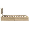 vidaXL &Uacute;ložn&aacute; posteľ Sonoma dub 90 x 200 cm Kompozitn&eacute; drevo