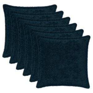 vidaXL Poťah na podložku 6 ks HOUTEN N&aacute;morn&iacute;cka modr&aacute; 30 x 30 cm