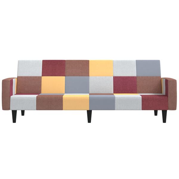 vidaXL 2-miestna rozkladacia pohovka, l&aacute;tka