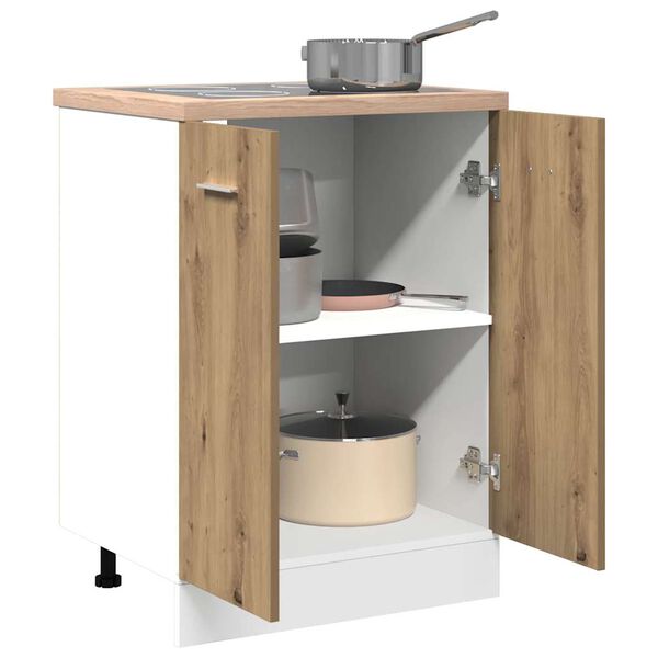 vidaXL Spodná skrinka “Lyon”, dub artisan 60x46x81,5 cm