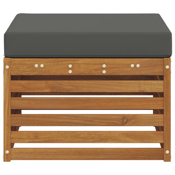 vidaXL Vonkaj&scaron;&iacute; taburet Pevn&eacute; ak&aacute;ciov&eacute; drevo Pr&iacute;rodn&aacute;