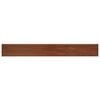 vidaXL Parapetn&eacute; dosky Hned&eacute; drevo 60 x 15 x 4,5 cm PVC