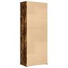 vidaXL Vysok&aacute; skrinka dymov&yacute; dub 70x42,5x185 cm kompozitn&eacute; drevo