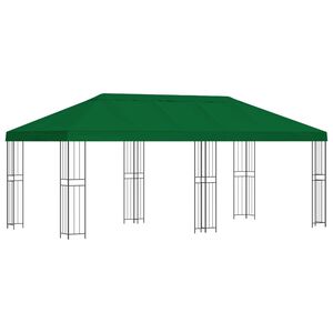 vidaXL Alt&aacute;nok so stenami 6 x 3 m Zelen&aacute; Polyester a oceľ 190