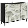 vidaXL Serv&iacute;rovacia skriňa GOTHA Čierny dub 102 x 33 x 76 cm