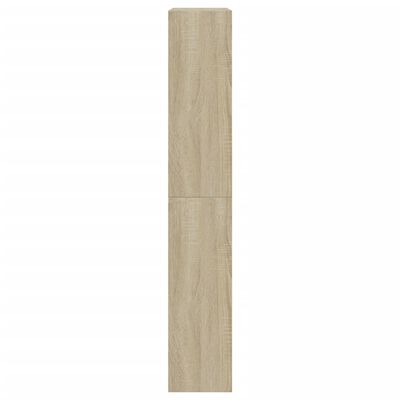vidaXL Botník dub sonoma 60x21x125,5 cm kompozitné drevo