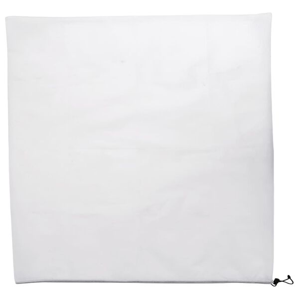 vidaXL Flísové kryty na rastliny so šnúrkou 8 ks 70 g/m² 0,8x0,8 m