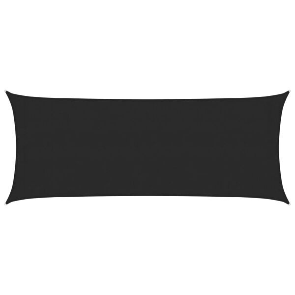 vidaXL Tieniaca plachta 160 g/m² čierna 2x5 m HDPE