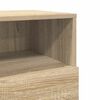 vidaXL Nočn&eacute; stol&iacute;ky 2 ks s 2 z&aacute;suvkami dub sonoma 36x36x68 cm