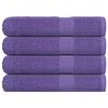 vidaXL Uter&aacute;ky FROGN 4 ks fialov&eacute; 100x200 cm 360 g/m&sup2;