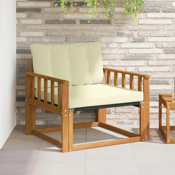 vidaXL Z&aacute;hradn&aacute; s&uacute;prava gaučov Mas&iacute;vne ak&aacute;ciov&eacute; drevo a textil&eacute;n