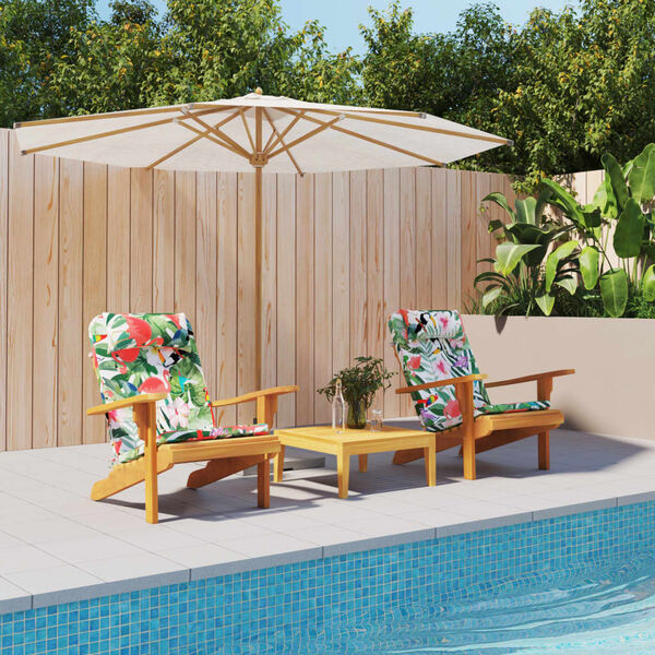 vidaXL Podušky na stoličky adirondack 2 ks viacfarebné oxfordská látka