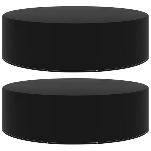 vidaXL Obaly na záhradný nábytok 2 ks 10 očiek 325x90 cm