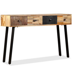 vidaXL Pr&iacute;stavn&yacute; stol&iacute;k z recyklovan&eacute;ho teakov&eacute;ho dreva, 120x30x76 cm