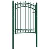 vidaXL Br&aacute;ny EMMEN 104 x 109,5 cm Zamykateľn&eacute; Povrchovo upraven&aacute; oceľ