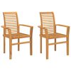 vidaXL Jed&aacute;lensk&aacute; stolička 2 pcs Hned&aacute; 62 x 55 x 94 cm