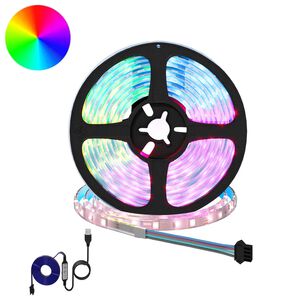 vidaXL LED p&aacute;s 2 ks Čierna a priehľadn&aacute; Meď a plast