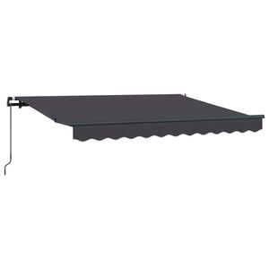 vidaXL Sklopn&aacute; mark&iacute;za Antracit 250 x 200 cm l&aacute;tka