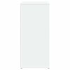 vidaXL Komoda biela 60x31x70 cm kompozitné drevo